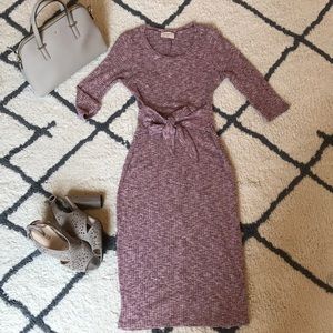 EUC elephant burgundy dress